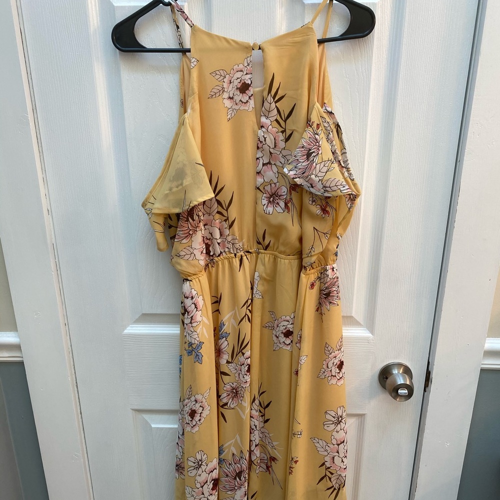 Maurice’s Yellow Flower Dress